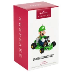 Hallmark Nintendo Mario Kart™ Luigi Ornament -Hallmark Store Mario Kart Luigi Keepsake Ornament 1899QXI6337 04