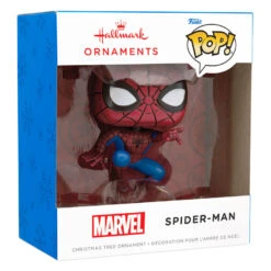 Marvel Spider-Man Funko POP!® Hallmark Ornament 10 Marvel Spider-Man Funko POP!® Hallmark Ornament -Hallmark Store Marvel SpiderMan Funko POP Christmas Ornament 3HCM1102 04