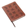 Hallmark Disney Mickey Mouse Brown Faux Leather Journal -Hallmark Store Mickey Mouse Drawings Brown Faux Leather Notebook 5HWJ6940 01