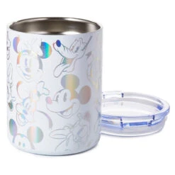 Hallmark Disney 100 Years Of Wonder Mickey And Friends Stainless Steel Coffee Mug, 11 Oz. -Hallmark Store Mickey and Friends Iridescent Insulated Mug 1DYG2083 03