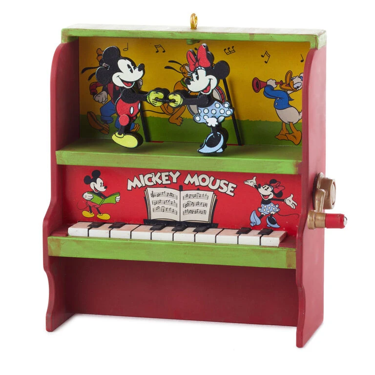 Hallmark Disney Mickey And Minnie Let's Dance! Musical Ornament With Motion 3 Hallmark Disney Mickey And Minnie Let's Dance! Musical Ornament With Motion