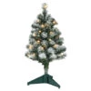 Hallmark Mini Flocked Pre-Lit Christmas Tree, 18.75" -Hallmark Store Miniature Flocked PreLit Keepsake Christmas Tree 2999QSB6339 01