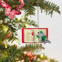 Hallmark Mini A Creature Was Stirring Special Edition Ornament -Hallmark Store Mouse on Storybook Keepsake Ornament 1099QGO2787 02