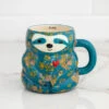 Natural Life Sylvia Sloth Sculpted Folk Mug, 16 Oz. -Hallmark Store Natural Life Sylvia Sloth Sculpted Folk Mug MUG456 01