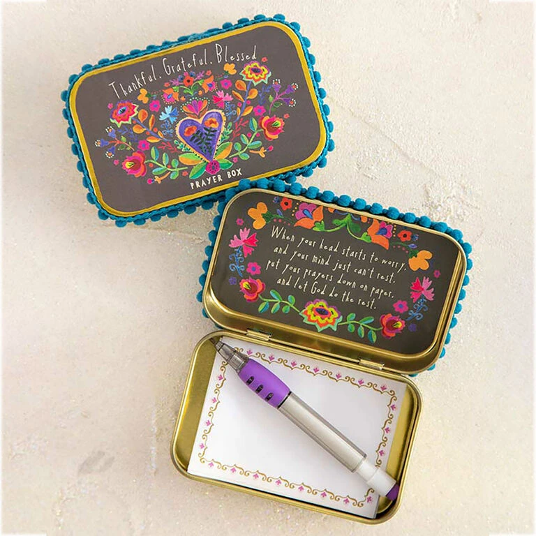 Natural Life Thankful Grateful Blessed Prayer Box 3 Natural Life Thankful Grateful Blessed Prayer Box