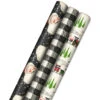 Hallmark Old-Fashioned Christmas 3-Pack Wrapping Paper, 120 Sq. Ft. -Hallmark Store OldFashioned Christmas 3Pack Wrapping Paper 5JXW1077 01