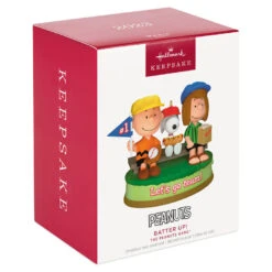 Hallmark The Peanuts® Gang Batter Up! Musical Ornament 10 Hallmark The Peanuts® Gang Batter Up! Musical Ornament -Hallmark Store Peanuts Gang Watching Baseball Keepsake Ornament 3299QXI7059 04