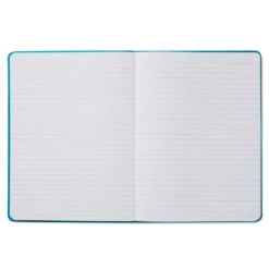 Hallmark Peanuts® Snoopy And Woodstock Faux Leather Notebook -Hallmark Store Peanuts Snoopy and Woodstock Etched Blue Notebook 1HWJ7053 04
