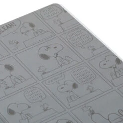Hallmark Peanuts® Snoopy And Woodstock Faux Leather Notebook -Hallmark Store Peanuts Snoopy and Woodstock Etched Blue Notebook 1HWJ7053 06