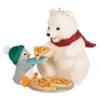 Hallmark Snowball And Tuxedo Sharing A Slice Ornament -Hallmark Store Polar Bear and Penguin Keepsake Ornament 1799QXR8049 01