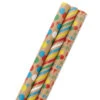Hallmark Primary Birthday 3-Pack Kraft Wrapping Paper, 105 Sq. Ft. Total -Hallmark Store Primary Birthday 3Pack Kraft Wrapping Paper 5EWR6409 01