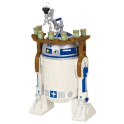 Hallmark Star Wars: Return Of The Jedi™ Drink-Serving Droid Ornament -Hallmark Store Return of Jedi Drink Droid Keepsake Ornament 1999QXE3299 06