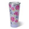 Swig Enchanted Floral Stainless Steel Tumbler, 32 Oz. -Hallmark Store Roses on Lavender Stainless Steel Tumbler S102C32EC 01
