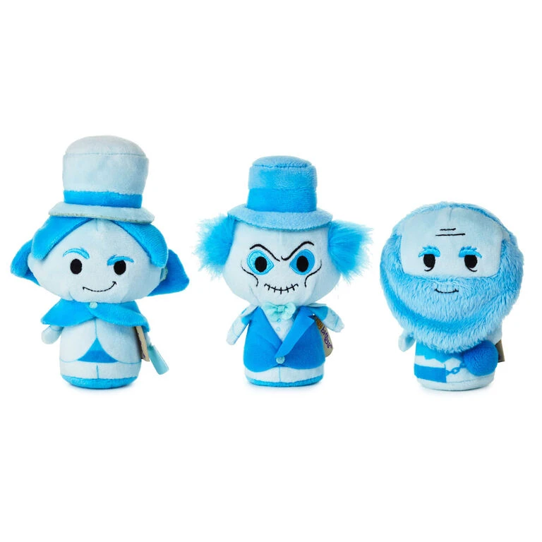Hallmark Itty Bittys® Disney The Haunted Mansion Ghosts Glow-in-the-Dark Plush, Set Of 3 3 Hallmark Itty Bittys® Disney The Haunted Mansion Ghosts Glow-in-the-Dark Plush, Set Of 3