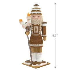 Hallmark Noble Nutcrackers Sir S'more Special Edition Ornament 10 Hallmark Noble Nutcrackers Sir S'more Special Edition Ornament -Hallmark Store Smores Nutcracker Keepsake Ornament 2699QXE3329 03
