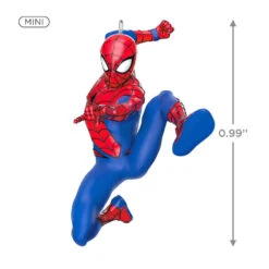 Hallmark Mini Marvel Spider-Man And Miles Morales Ornaments, Set Of 2 -Hallmark Store Spiderman Miles Morales Keepsake Ornaments 1999QXM9337 04