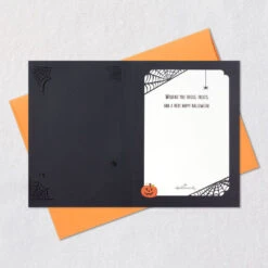 Hallmark Boo To You Musical 3D Pop-Up Halloween Card With Light 18 Hallmark Boo To You Musical 3D Pop-Up Halloween Card With Light -Hallmark Store Spooky Graveyard 3D PopUp Music Light Halloween Card 1099HJD5002 08