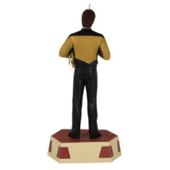Hallmark Star Trek™: The Next Generation Data's Ode To Spot Ornament With Sound -Hallmark Store Star Trek Data With Cat Keepsake Ornament 2299QXI7029 06