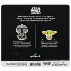 Hallmark Itty Bittys® Star Wars™ The Mandalorian™ And Grogu™ Plush, Set Of 2 -Hallmark Store Star Wars Mandalorian and Grogu Plush itty bittys 2Pack 1KDD2106 04