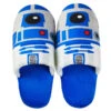 Hallmark Star Wars™ R2-D2™ Slippers With Sound, Small/Medium -Hallmark Store Star Wars R2D2 Slippers With Sound 1SLP1006 01