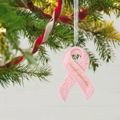 Hallmark Strength Within Pink Ribbon Porcelain Ornament Benefiting Susan G. Komen® 9 Hallmark Strength Within Pink Ribbon Porcelain Ornament Benefiting Susan G. Komen® -Hallmark Store Susan G Komen Pink Ribbon Keepsake Ornament 1999QXI7427 02