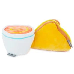 Hallmark Better Together Tomato Soup And Grilled Cheese Magnetic Plush, 5" -Hallmark Store Tomato Soup and Grilled Cheese Magnetic Plush 1KID2089 02