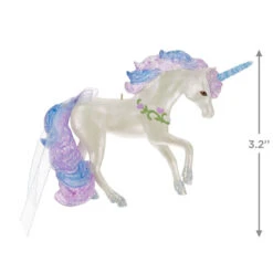 Hallmark Majestic Unicorn Ornament -Hallmark Store White Blue and Purple Unicorn Keepsake Ornament 1799QGO2717 03