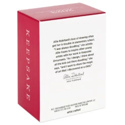 Hallmark Heirloom Angels Ornament -Hallmark Store White Pink Angel Keepsake Ornament 1699QXR8197 05