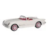 Hallmark 1953 Chevrolet® Corvette® 70th Anniversary 2023 Metal Ornament -Hallmark Store White and Red Corvette Car Keepsake Ornament 2199QXE3247 01