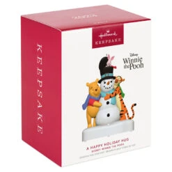 Hallmark Disney Winnie The Pooh A Happy Holiday Hug Musical Ornament -Hallmark Store Winnie the Pooh Tigger Piglet Keepsake Ornament 2999QXD6737 04