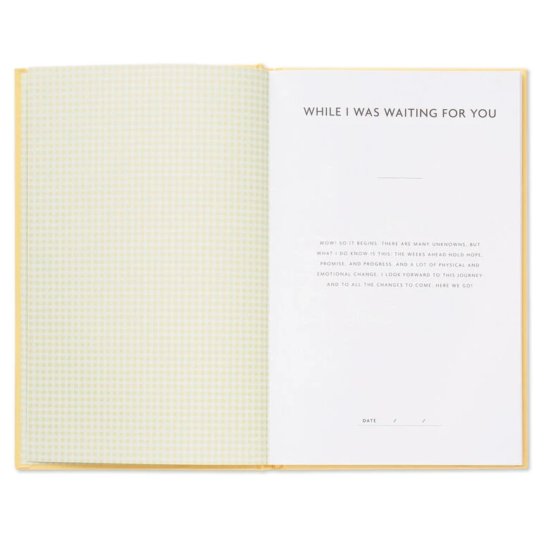 Hallmark While I Was Waiting Prompted Pregnancy Journal 5 Hallmark While I Was Waiting Prompted Pregnancy Journal - Image 3