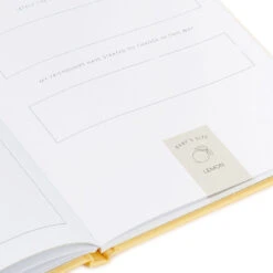 Hallmark While I Was Waiting Prompted Pregnancy Journal 23 Hallmark While I Was Waiting Prompted Pregnancy Journal -Hallmark Store Yellow Prompted Pregnancy Journal 1BBA4141 11