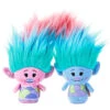 Hallmark Itty Bittys® DreamWorks Animation Trolls World Tour Satin And Chenille Plush, Set Of 2 -Hallmark Store itty bittys Trolls World Tour Satin Chenille Stuffed Animals Set 1KDD1982 01